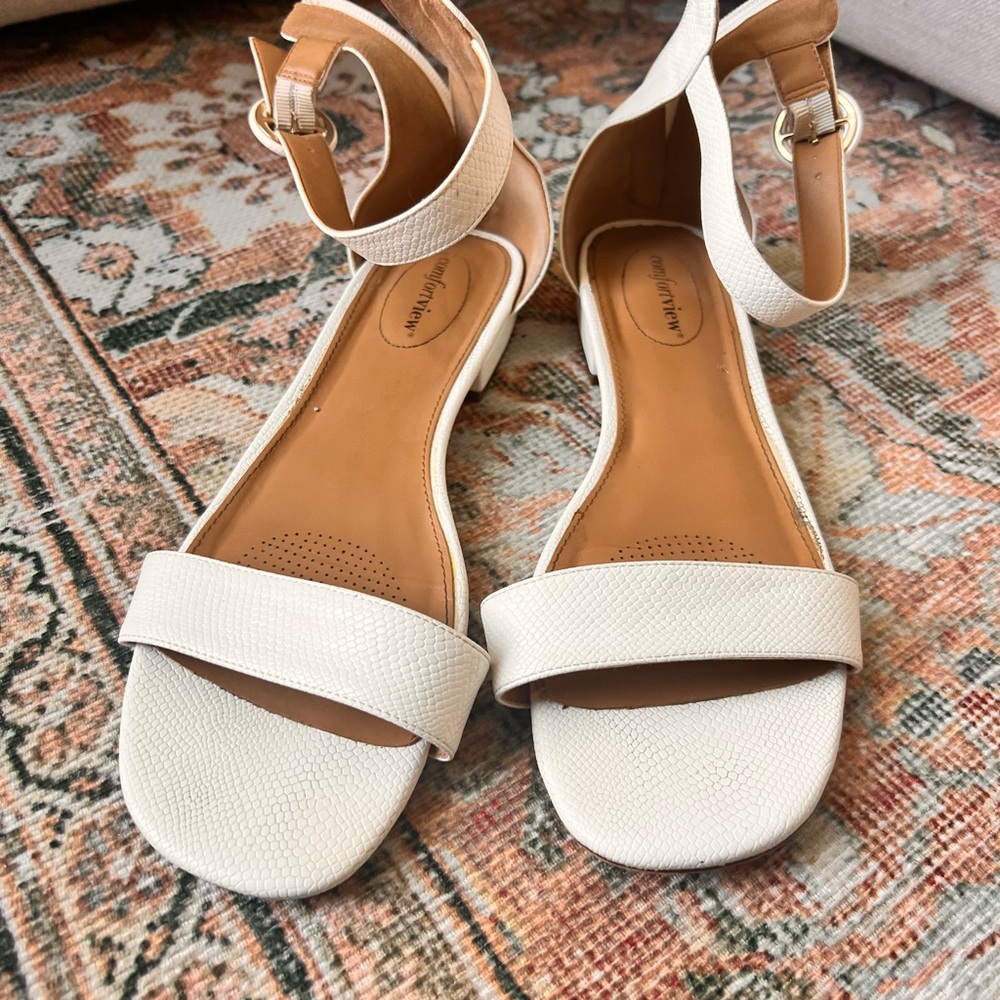 Comfort view Kitten Heel Sandal